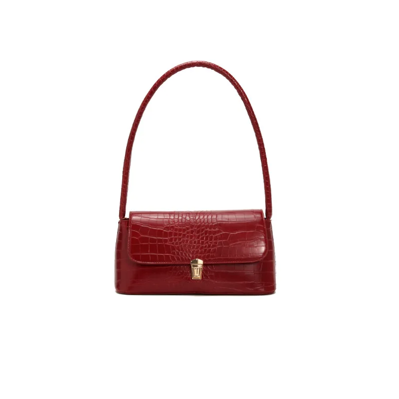 

Stone Pattern Pu Leather For Women 2020 Summer Chain Design Small Shoulder Simple Luxury Handbags Crossbody Bag
