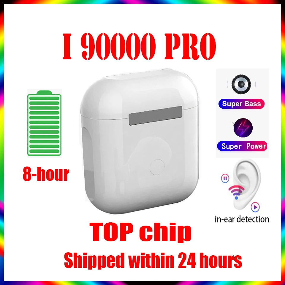 

Оригинальные беспроводные наушники i90000 PRO Tws 1:1 с GPS, Bluetooth 5,0, супер наушники-вкладыши TWS Plus PK i7 i12 i14 i16 i9000 i90000 MAX
