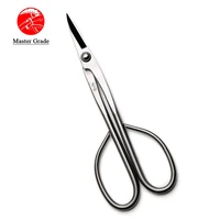 master grade short blades version long handle bonsai scissors 200 mm made by 5cr15mov alloy steel from tianbonsai