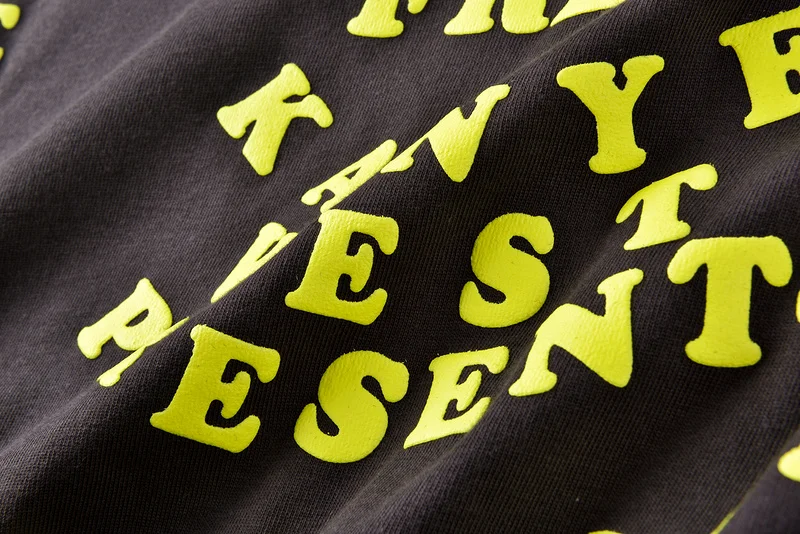 

Top Quality Kanye West Short Sleeve T-shirt Turtleneck Tees Men Women Jesus Is King Printed Oversized Cotton Men T Shirt