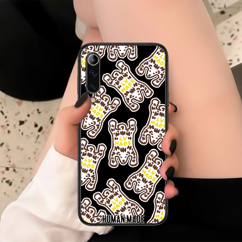

Human Made Phone Case For XIAOMI Redmi K 3 4 5 6 7 8 9 10 20 30 A X Pro Ultra Black black Waterproof 3D Funda Soft Cell Painting