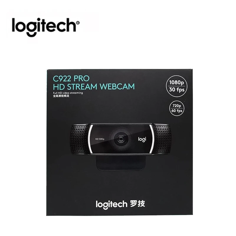 Logitech C922 Pro - 1080P Full HD       -  -