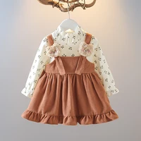 girls dress spring autumn cartoon dresses childrens clothes cute party birthday princess dress baby kids girls clothing
