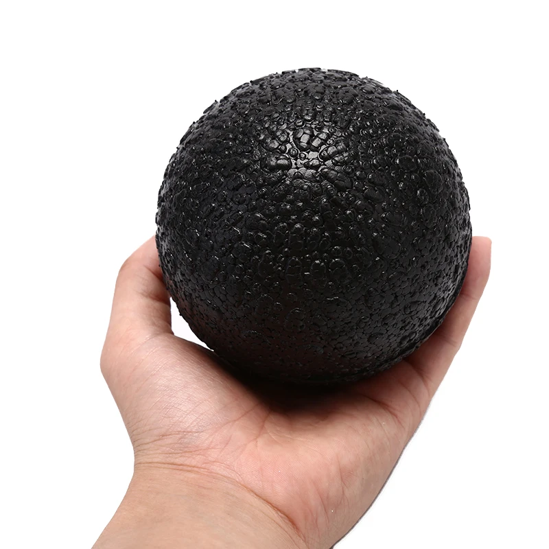 

Fitness Round EPP Hand Massage Ball Training Grip the Ball Portable Physiotherapy Ball Gym Sport Ball Massager Roller Black