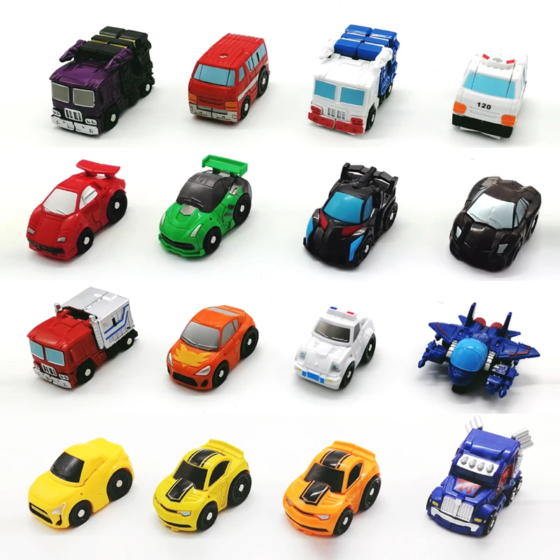 Мини машинки робот трансформер 16 разных видов для охоты битва Q автомобиль
