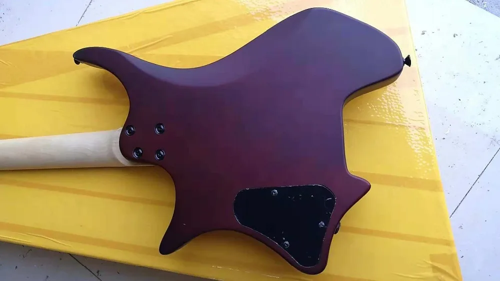 Завод+ красновато Безголовый Strandberg Boden OS6 корпус электрогитары cutaway электрогитара гитара