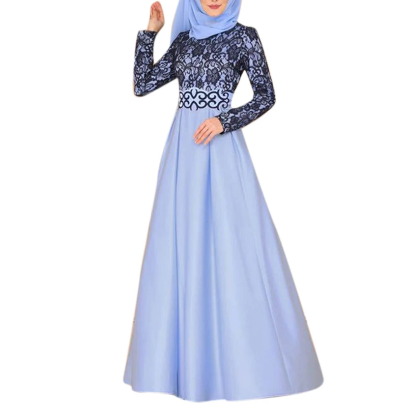 Мусульманское модное платье большого размера для женщин абайя женская