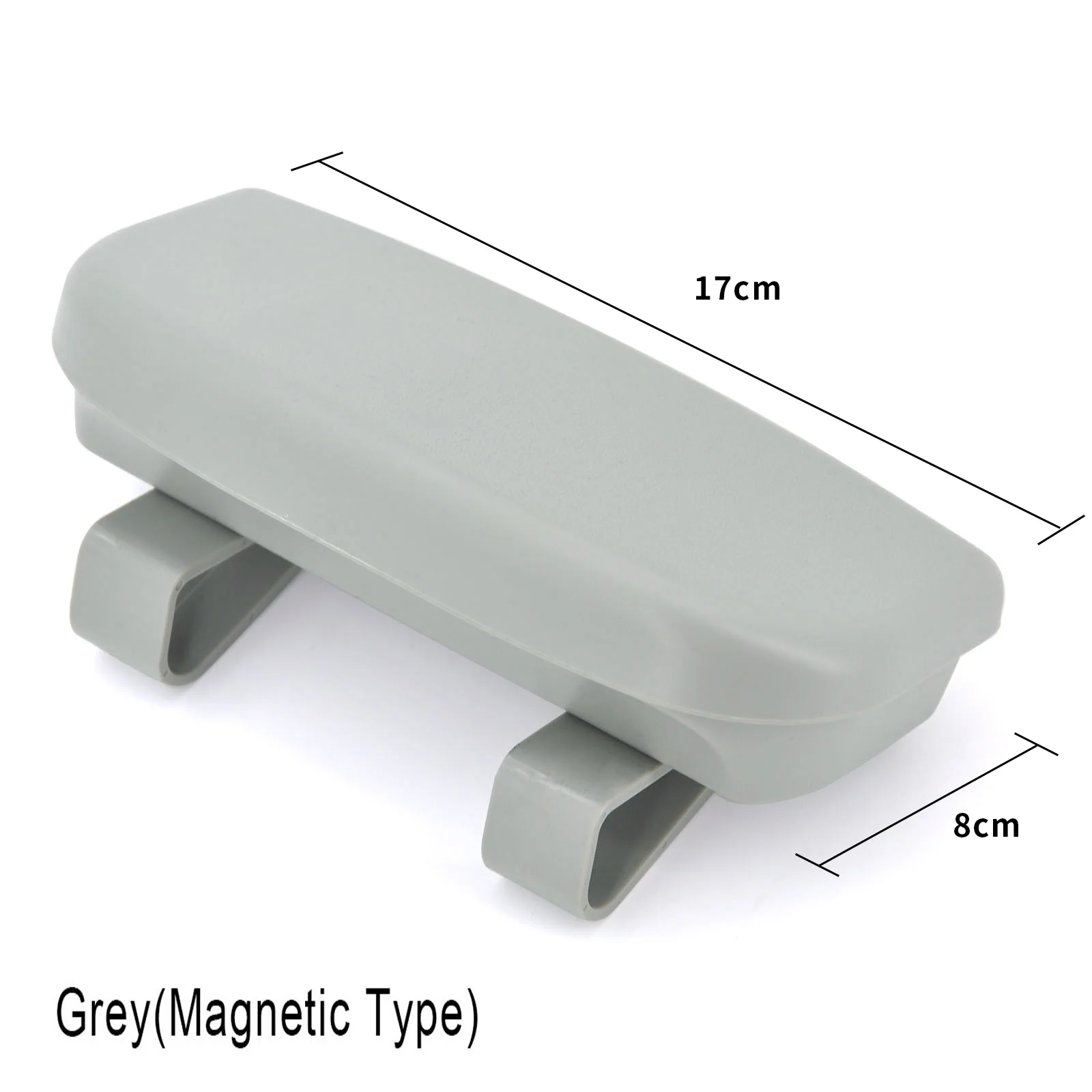 Чехол для автомобильных очков футляр хранения солнцезащитных черный серый