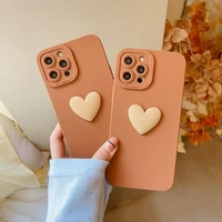 moskado tpu three dimensional love phone case for iphone 13 11 12 pro max x xr xs max 7 8 plus dust proof mobile phone shell