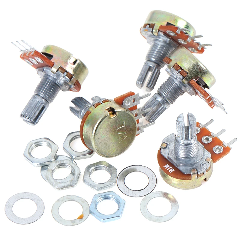 

Усилитель WH148, B1K, B2K, B5K, B10K, B20K, B500K, B250K, 3 контакта, 15 мм, двойной стерео потенциометр, 1K, 2K, 5K, 10K, 20K, 2500K, 500K, 5 шт.