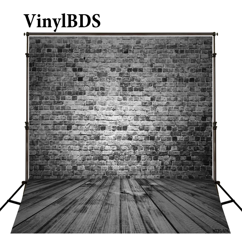 

Виниловые фоны для фотосъемки ностальгические серые фотообои с изображением кирпичной стены для фотостудии