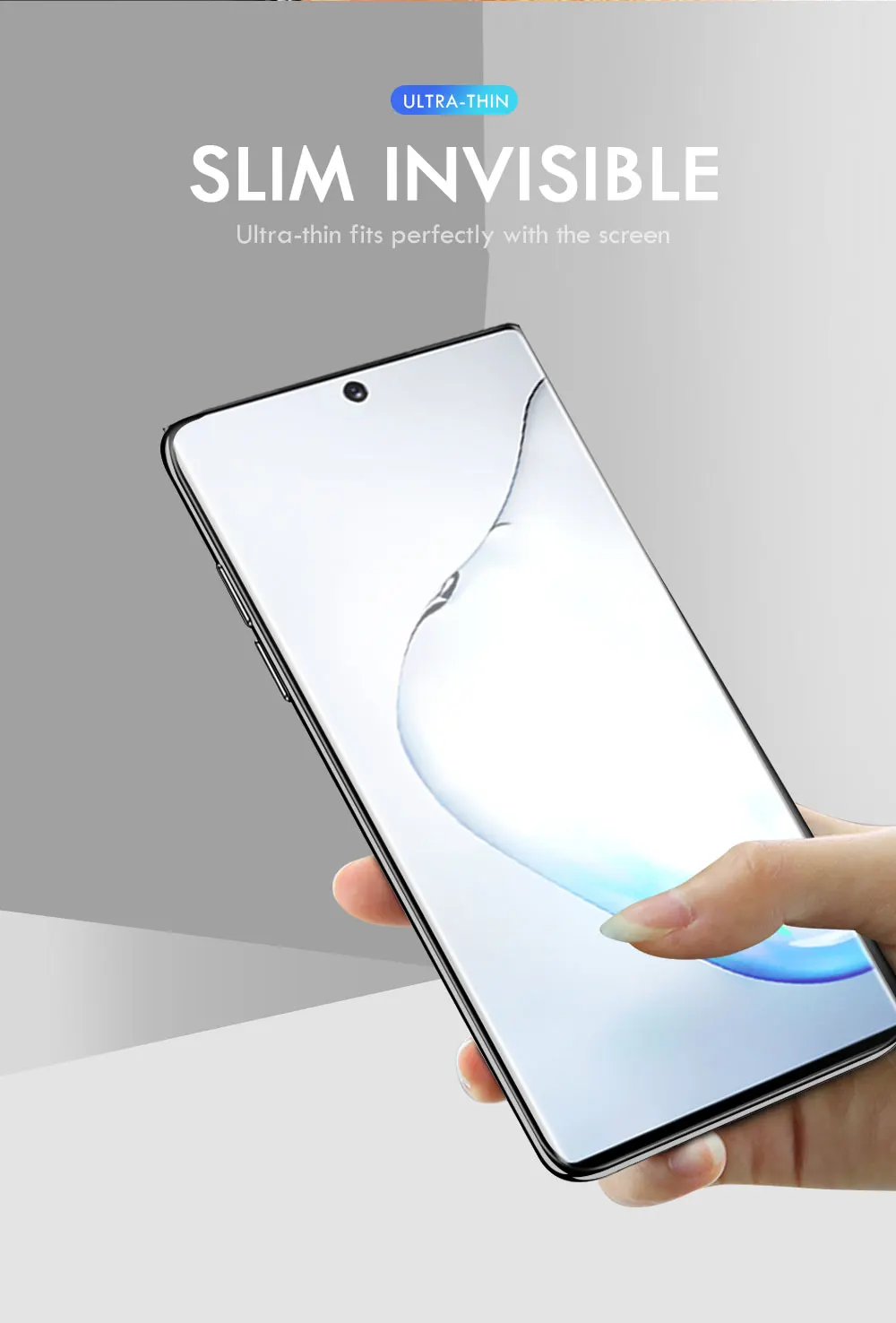 Передняя+ задняя защитная пленка для samsung Note 10 гелевая 3D Защитная пленка для экрана Galaxy Note 10 Plus 10+ 5G TPU Гидрогелевая пленка