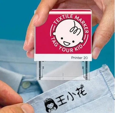 Игрушечный штамп имя печать водонепроницаемый и не выцветает одежда Diy