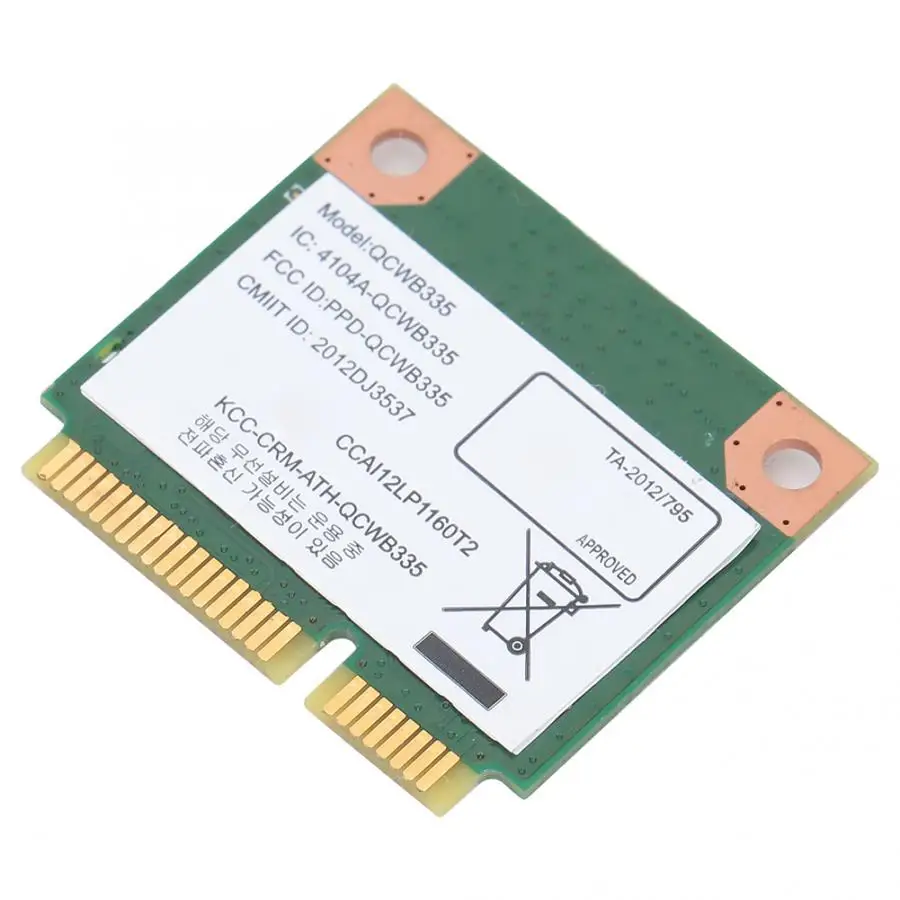 Беспроводная сетевая карта Qualcomm Atheros AR9565 QCWB335 150 м Mini PCI E Bluetooth универсальная