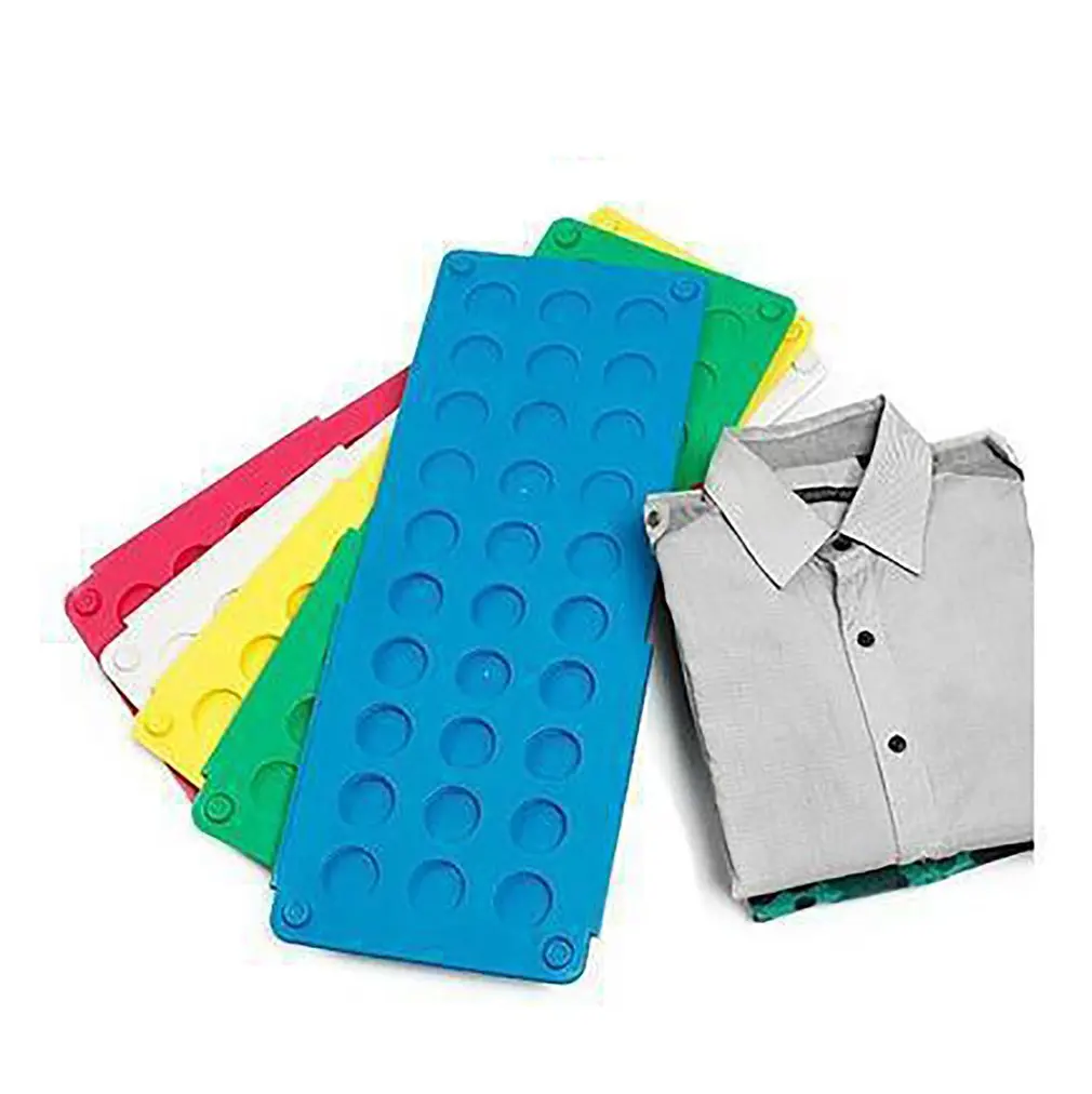 

Practical Clothes Folding Board Save Time Multifuncitonal Magic Fast Speed T-Shirt Clothes Easy Fold Organize