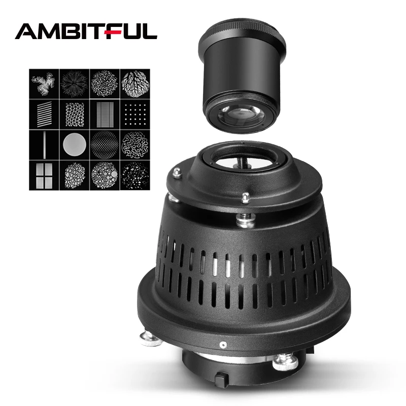 Фотооптический конденсатор для фотосъемки AL-16 PRO Bowens фокусирующий конический