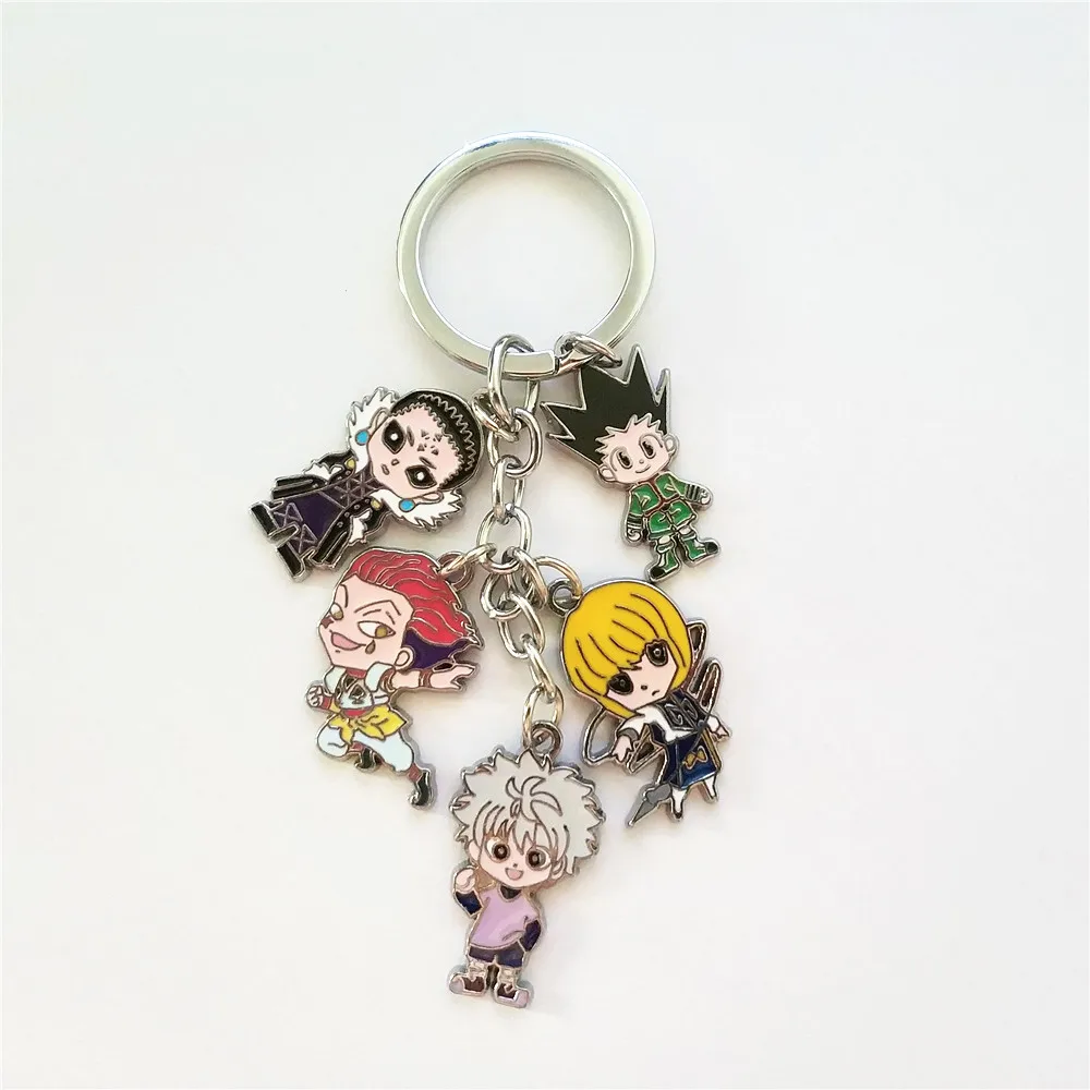Брелок для ключей HUNTER x Аниме Killua Zoldyck Kurapika двусторонний акриловый брелок с