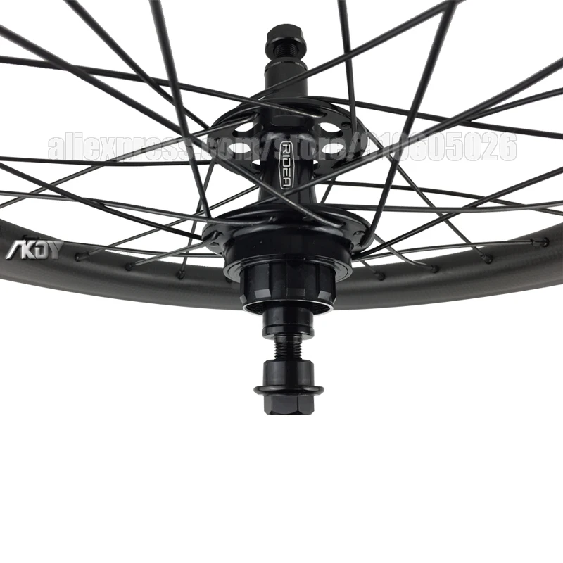 Передние 3 Спицы задние обычные карбоновые колеса 16 дюймов 349 дюйма обод