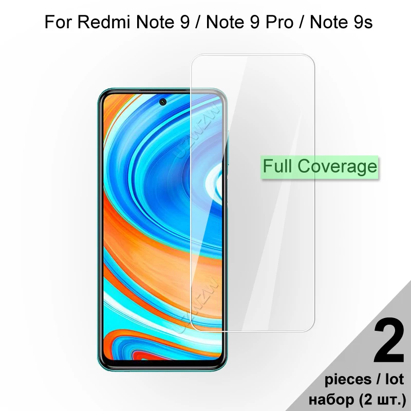 

Закаленное стекло для Xiaomi Redmi Note 9 Pro / Redmi Note 9s, защитная пленка для экрана для Xiaomi Redmi Note 9 Pro 9s