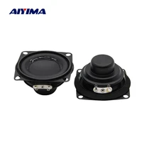 aiyima 2pcs 2 inch woofer speakers 53mm 4 ohm 6w waterproof multimedia speakers bass home theater loudspeaker diy amplifiers