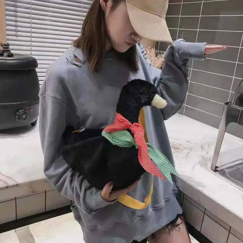 Сумки через плечо для Для женщин Животные Форма плюшевые сумки женская сумка