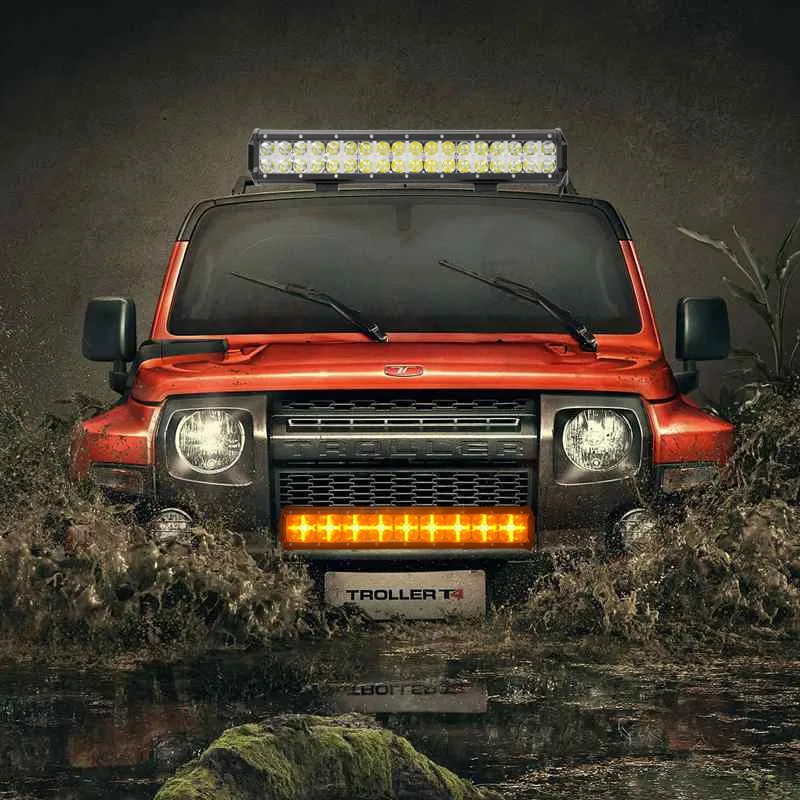 VISORAK 7 12 17 23 2" внедорожный 7D светодиодный светильник 4x4 4wd ATV SUV Truck светодиодный противотуманный светильник для внедорожника ATV 4WD 4x4 Truck внедорожника