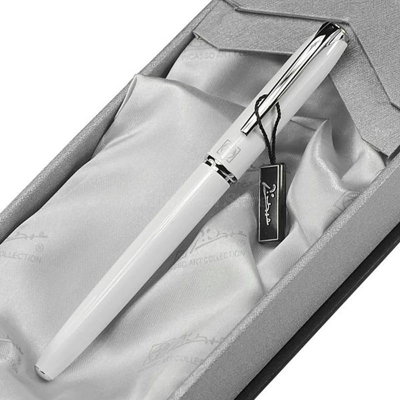 

Picasso Pimio 916 Malage Metal Barrel Medium 0.5mm Nib Fountain Pen Professional Office School Stationery Tool Writing Pen Gift