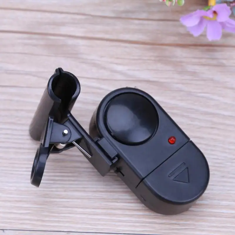 1 шт. цифровой сигнализатор укуса индикатор на удочке черные снасти рыболовные