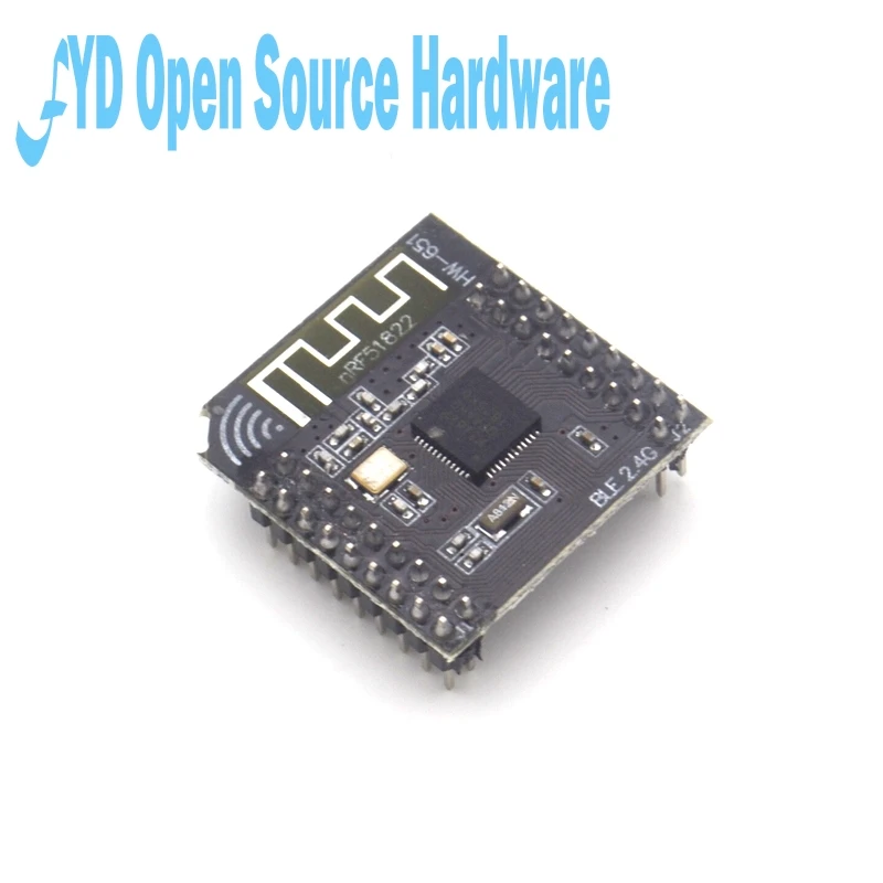 Беспроводной модуль связи NRF51822 2 4G Bluetooth/модуль zigbee/DMX512 | Электронные компоненты и