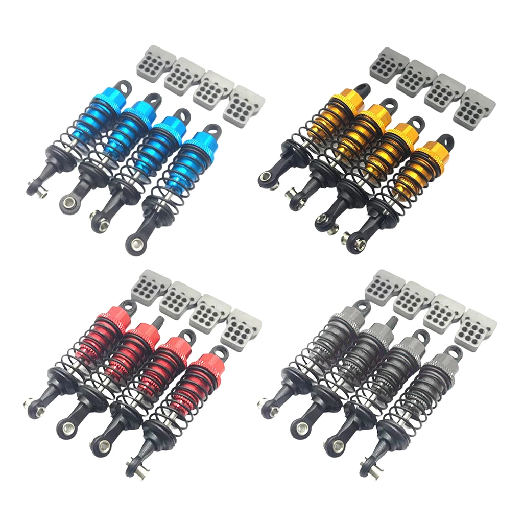 

4 Pcs 55mm Metal Shock Absorber Spring Damper Fit for WPL C14 C-24