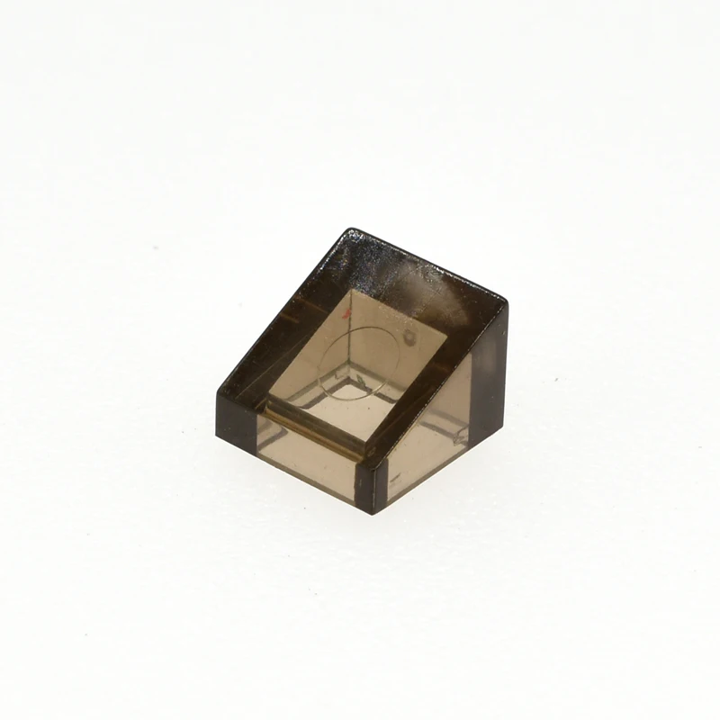 200 шт. 1x1 Наклонный кирпич DIY Enlighten MOC пластиковый строительный блок настенные