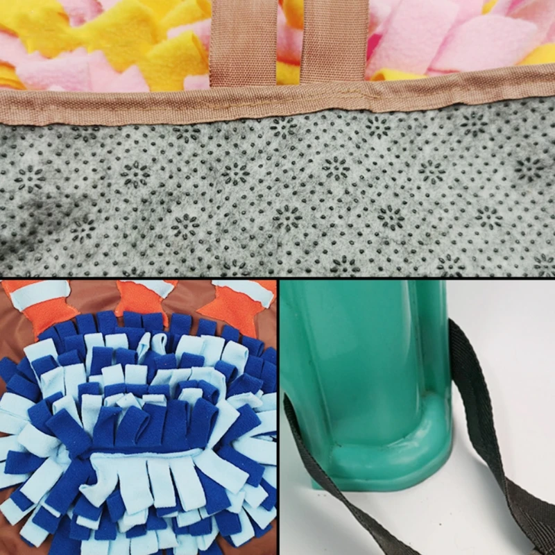 

Pet Dog Snuffle Mat Nose Smell Training Blanket Sniffing Pad Slow Feeding Bowl Dropshipping