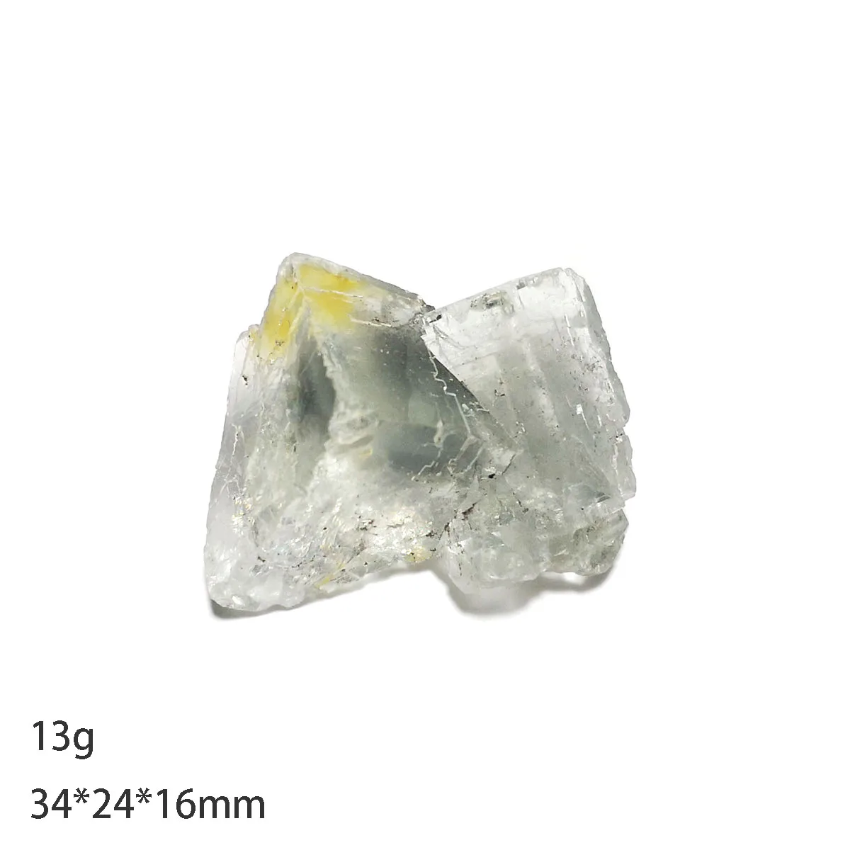 

13g Y-5 Natural Green Fluorite Mineral Crystal Specimen Decoration Gift From Xianghuapu Hunan Province, China