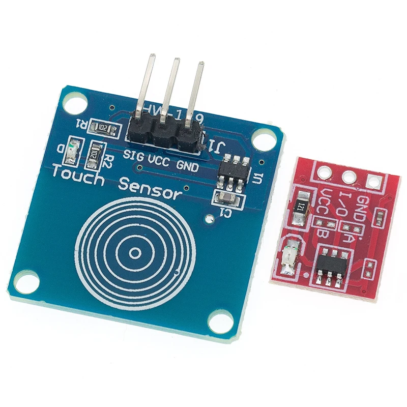 Сенсорный модуль переключателя TTP223 100 шт. сенсорная кнопка самоблокирующиеся/без