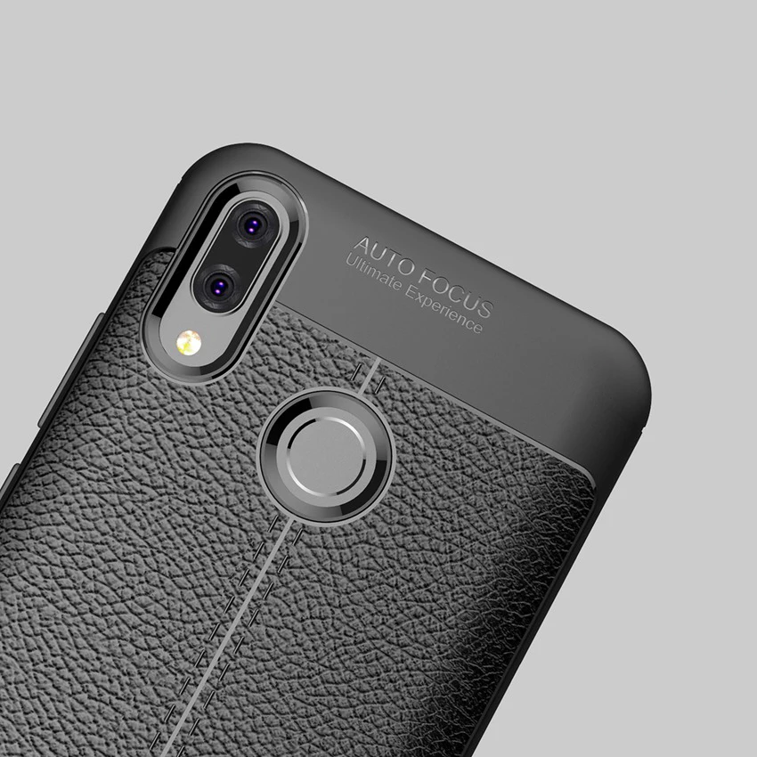 Роскошный ТПУ чехол UPaitou для Huawei Y7 Y6 Prime Pro Y5 Y9 2019 с кожаной текстурой силиконовый |