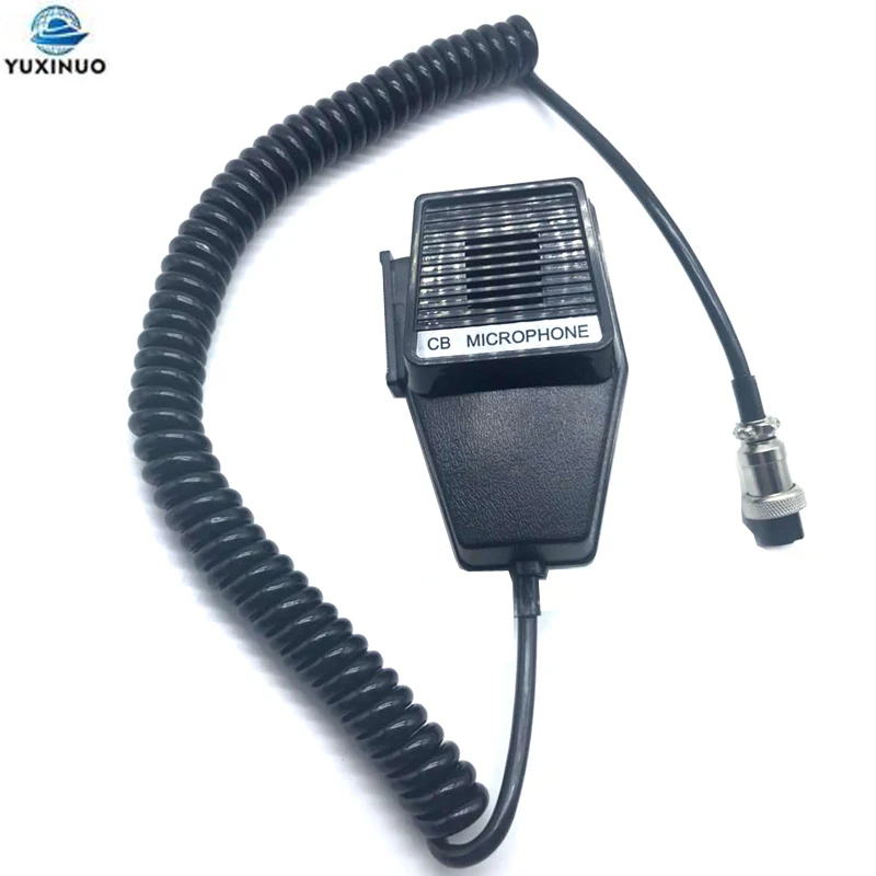 

Handheld CM4 CB Radio Speaker Mic Microphone 4 Pin for Cobra PR240 PR350 PR550 PR3000 MRHH100 Uniden Automatic Car Walkie Talkie