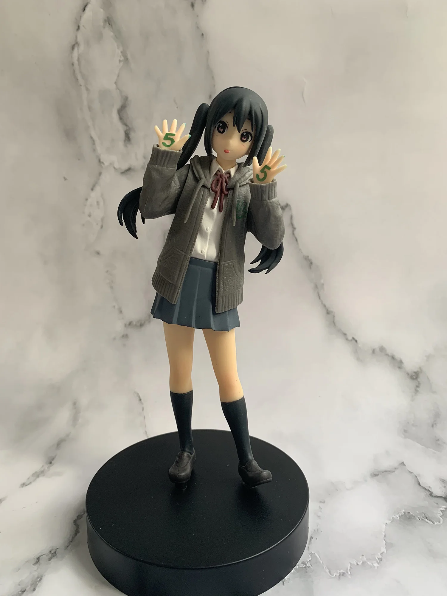 К-он! Hirasawa Yui Akiyama Mio Tainaka ритсу Kotobuki Tsumugi Адзуса Накано 5th юбилей ПВХ фигурка модель игрушки