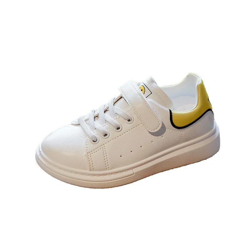

Kids Shoes Soft Casual Boys Fashion Sport Sneaker Teenager Children PU Leather Trainer Babys Toddler Girl Shoes Chunky Sneakers