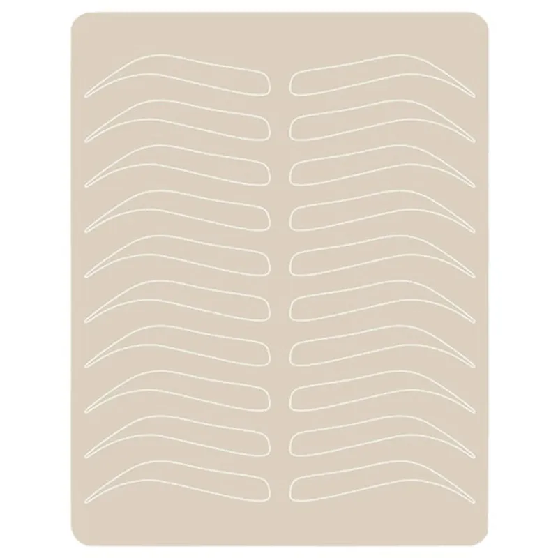 Товары для практики микроблейдинга латексная кожа бровей Перманентный макияж