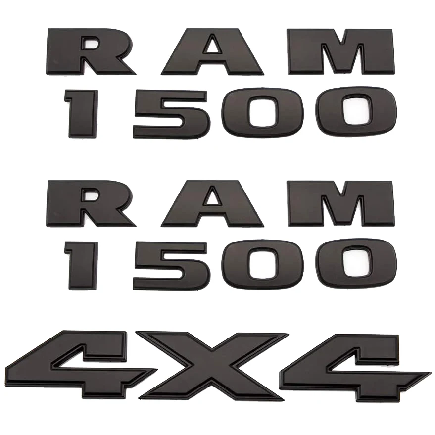 Автомобильный значок для RAM 1500 4x4 эмблемы задняя Боковая дверь наклейка Замена Ram