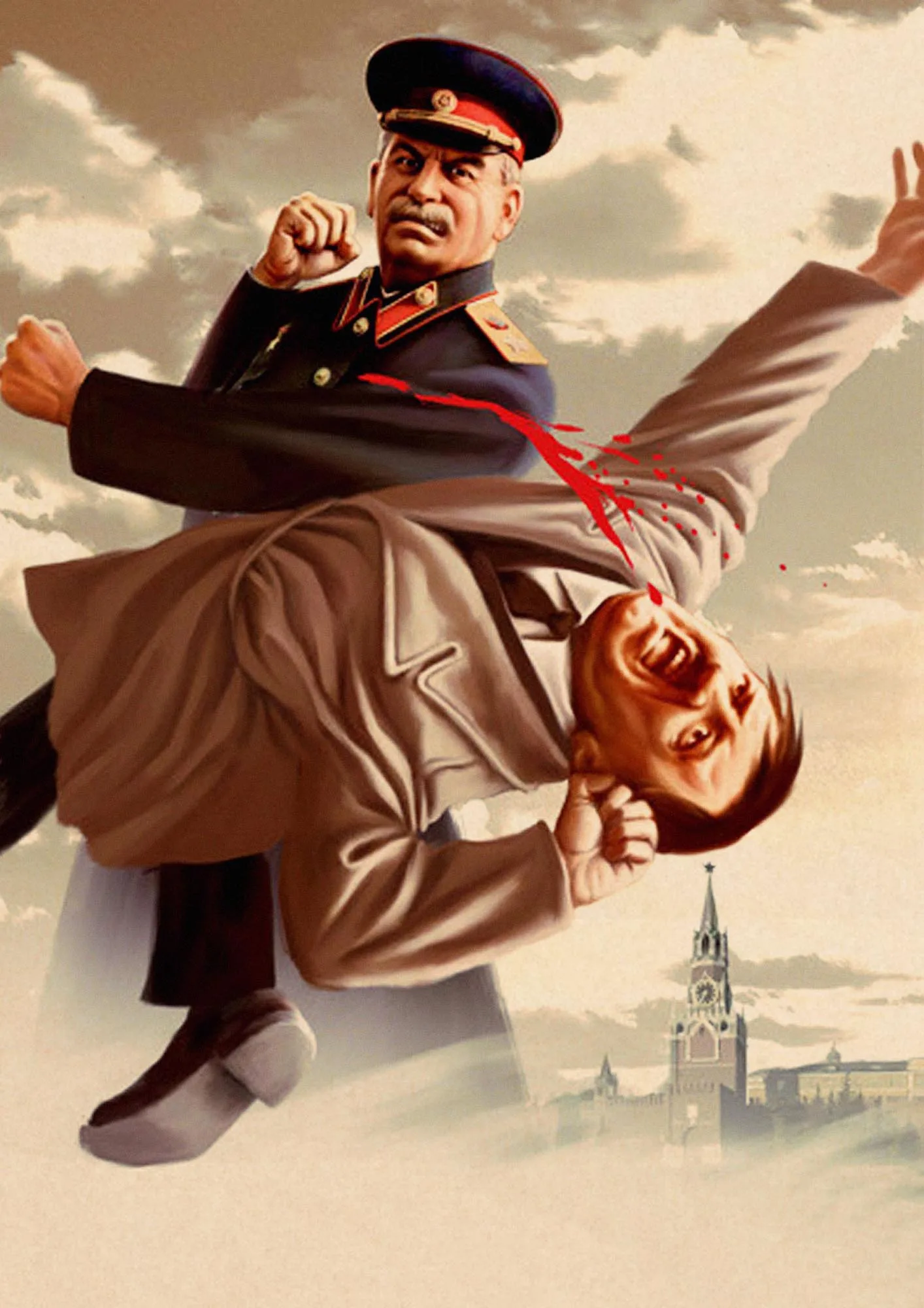 Прекрасный домашний ретро постер JL Сталин СССР крафт наклейки на стену