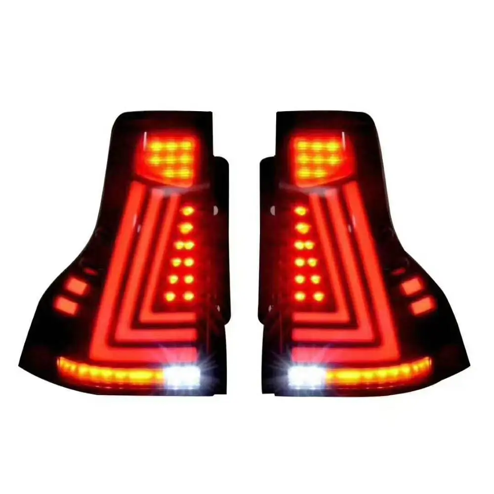 

eOsuns Led rear bumper light brake lights turn signals tail lamp assembly for Toyota land cruiser prado fj150 2014-17