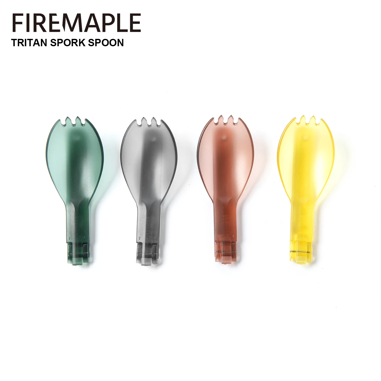 Фото Fire Maple Color Tritan Spork Spoon Camping Portable Tableware Hiking Lightweight Dinner Cookware Fork for Travel Backpacking №2