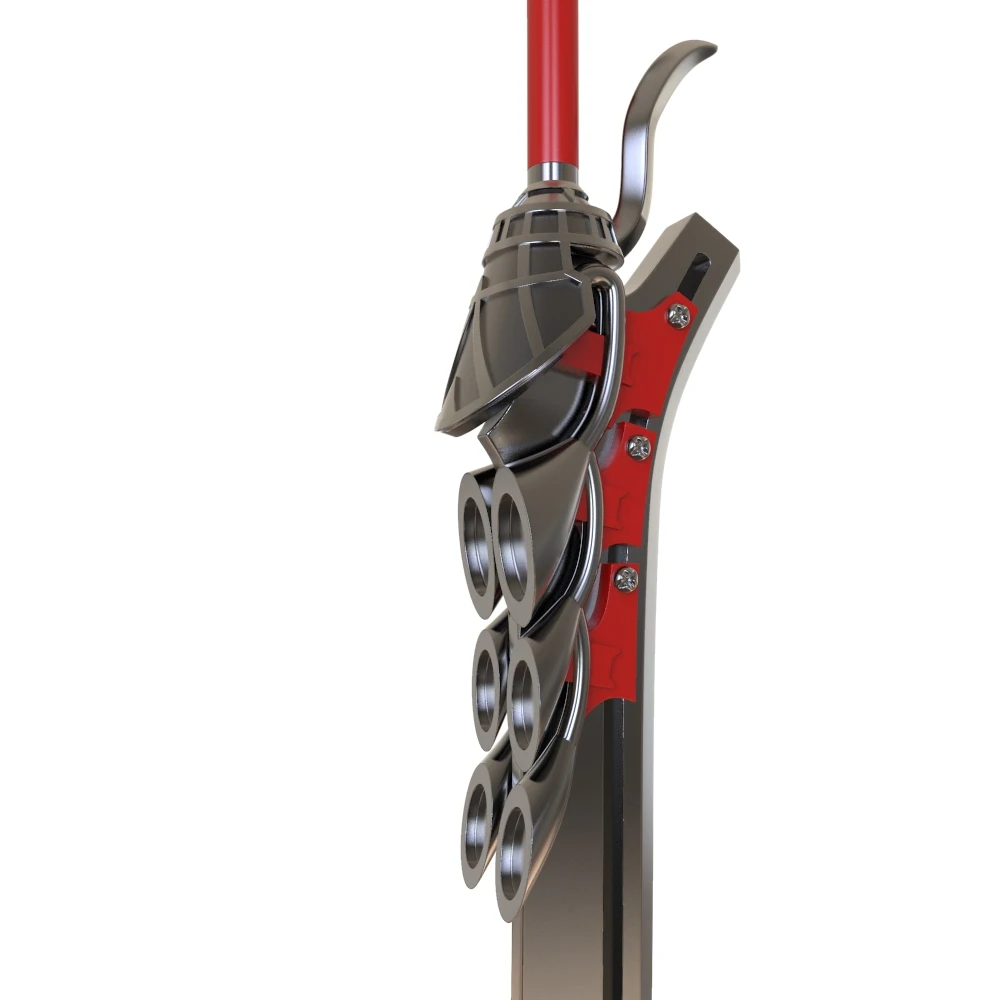 DMC 5 Black Red Queen брелок в виде меча Cosplay Metal Подвесные Брелки Коллекция ювелирных