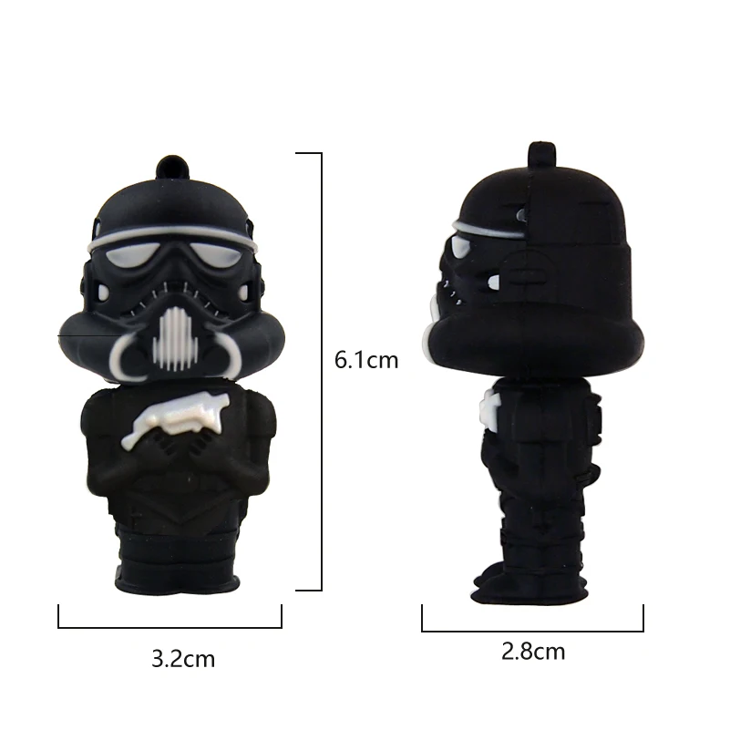 Cle USB Mini Chiavetta Star Wars Robort Memoria флешка Флешка 128 МБ 32 Гб 64 | Компьютеры и офис