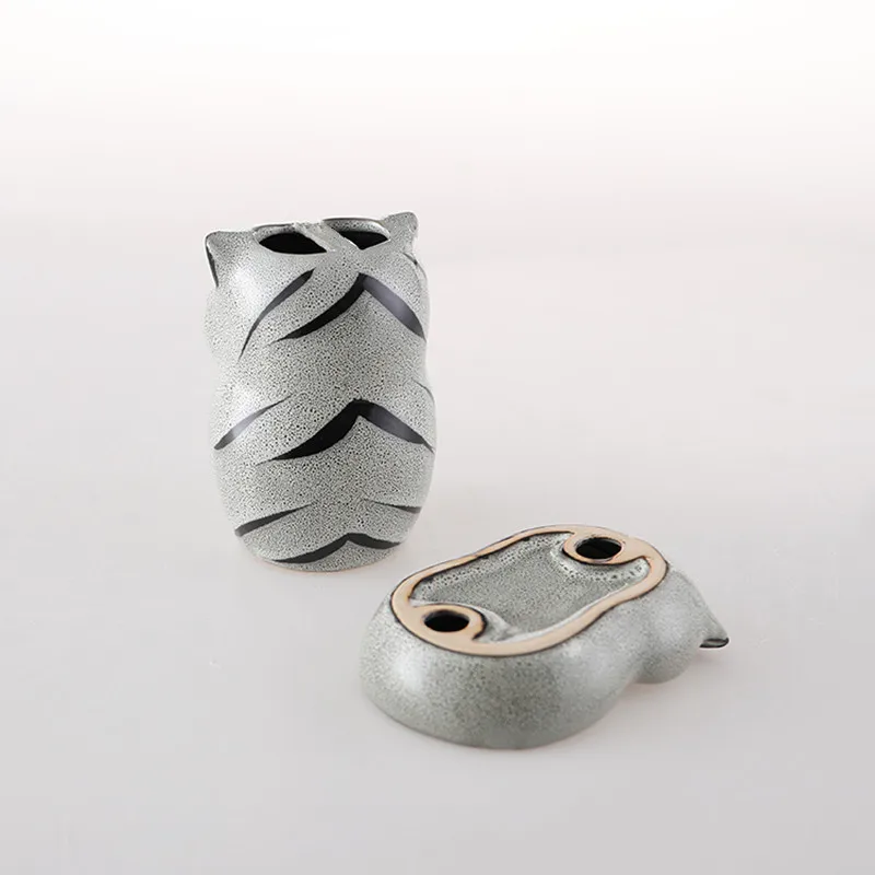 

Owl Soap Holder Toothbrush Holder Ceramic Soap Dish Holder Bathroom Artistry Soap Tray Toilet Accessories Bathroom Accessories