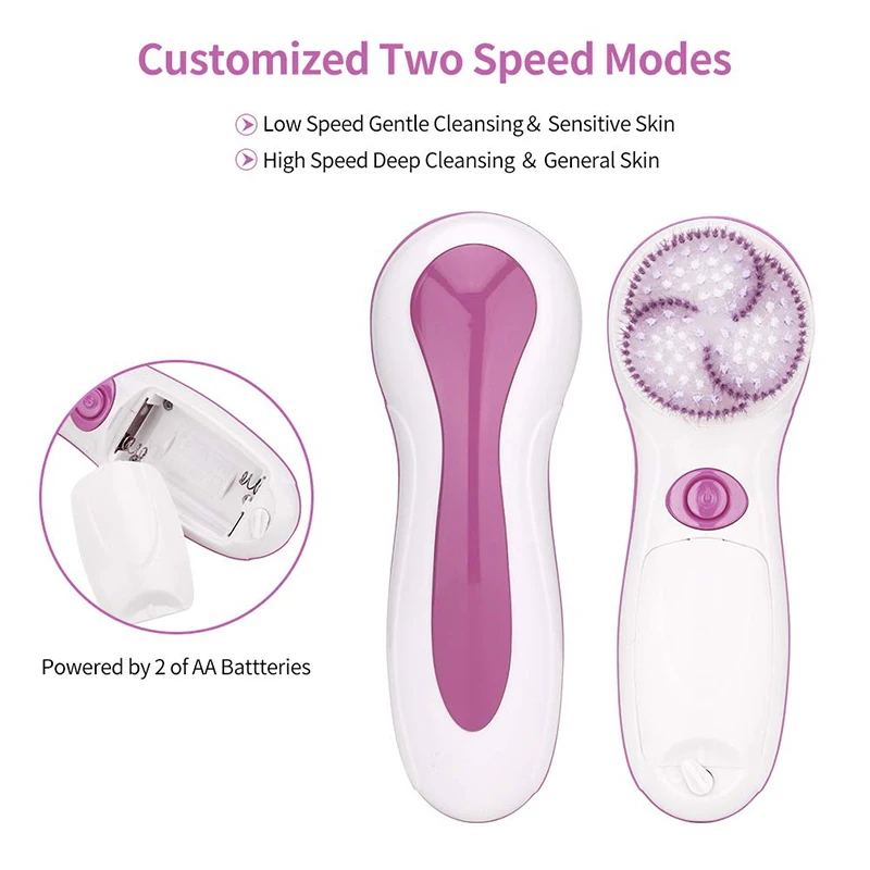 5 в 1 электрическая Очищающая пенка для очищения пор Водонепроницаемый Угри