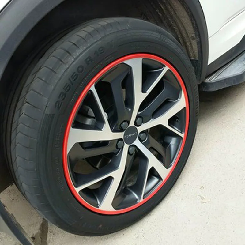 Украшение для колес автомобиля кольцо Обод Край Протектор Резиновые Литья