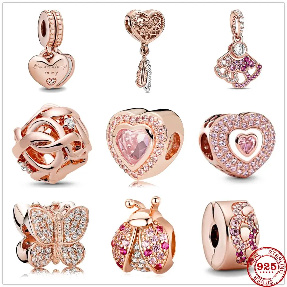 925 пробы серебра в форме сердца и двумя перьями подвеска Ловец снов подвески из