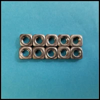 10pcslot m4 square nuts j570y stainless steel material side 6 8mm6 8mm home decoration use drop shipping